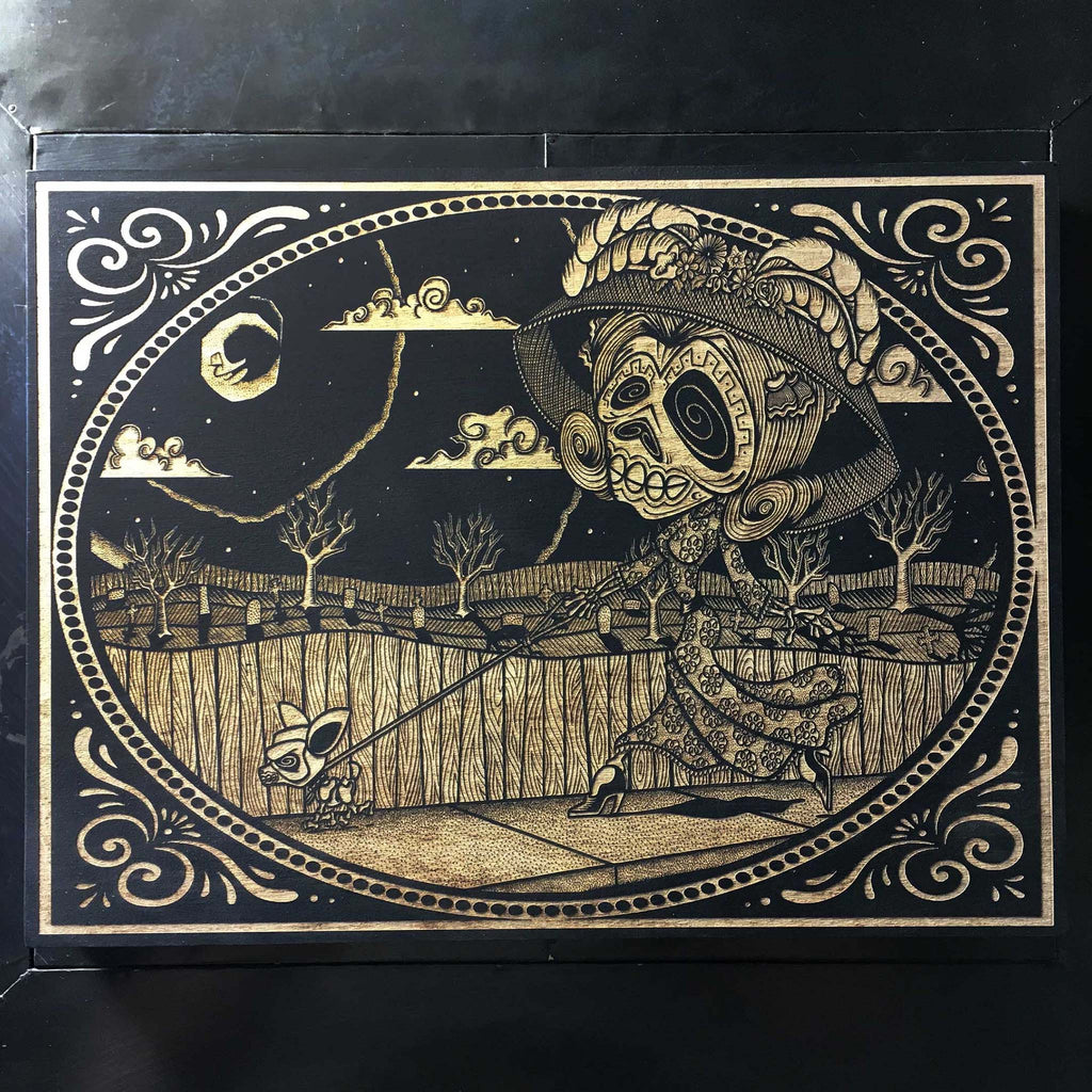 Brandon Maldonado Artist Panel - Catrina de la Noche