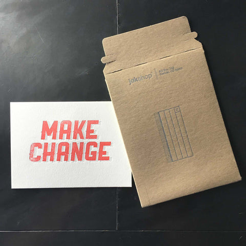 Make Change Card